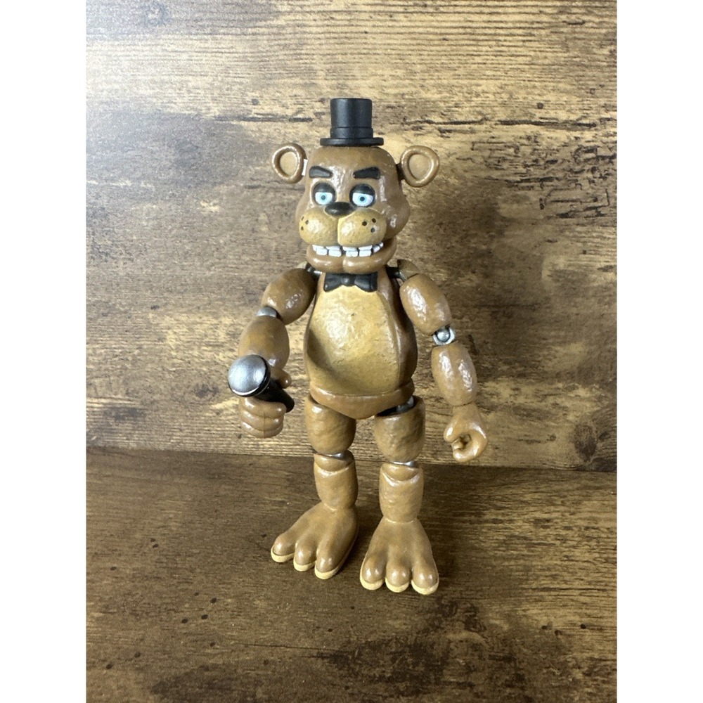 Freddy Fazbear Funko 5" Articulated Figure Five Nights at Freddy's FNAF With Mic